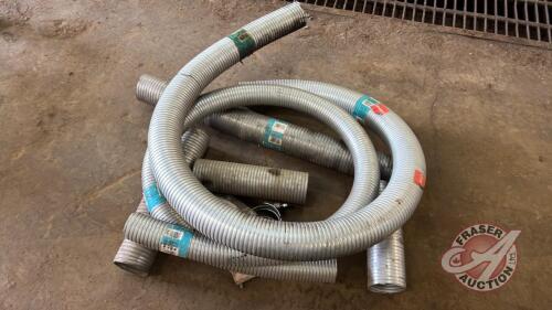 4in and 3in flexible exhaust hose