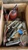 air tools, ratchet, jig saw, die grinder, air hammer, 3' nozzle, tool oilers