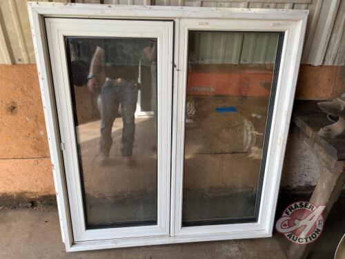 (7) used 3 pane windows