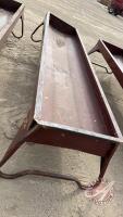 10ft Cypress Industries feed trough, J-34