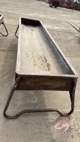 10ft Cypress Industries feed trough, J-34