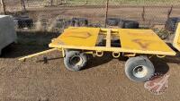 4 wheel yellow cart J40