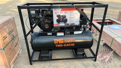 TMG-GAC40 Air compressor 40 gallon/gas engine