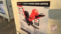 TMG-GWC4 4" wood chipper with 7hp gas engine