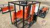 TMG-PD700S Hyd post driver skid steer mount - 3