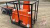 TMG-PD700S Hyd post driver skid steer mount - 4