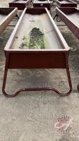 10ft Cypress Industries feed trough, J34