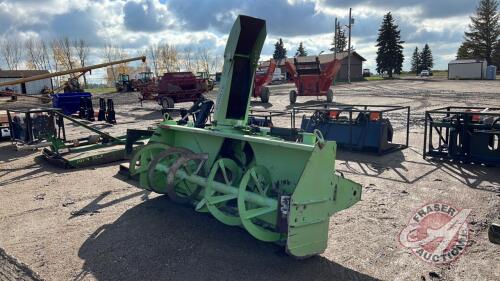 Schulte 9600 8' snowblower - 540 PTO J40