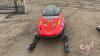 2000 Polaris XC 600 snowmobile, 2835 showing, VIN# 4XA9P6E92YB067420 *KEY* - 3