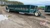 24' silage feed wagon with hitch J52