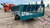 24' silage feed wagon with hitch J52 - 6