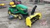 JD X320 riding mower with mower & snowblower J50 *KEYS* ***Canvas eng cover*** - 9