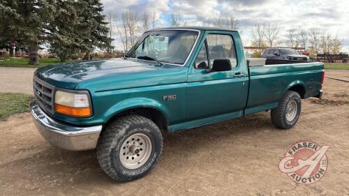 1996 Ford F150 259,518 showing, VIN # 1FTEF15Y8TLB53639 J53 *** TOD & Keys *** Owner: Alexander M McPherson Seller: Fraser Auction_____________________________*KEY* TOD