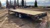 24' PJ t/a flat deck trailer, ***TOD*** VIN-4P5GF2428V1116946 OWNER: Iain Deans SELLER- Fraser Auction_______________________ J34 - 12