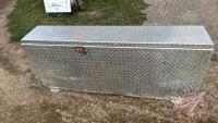 Checker plate fuel tank / toolbox combo J53