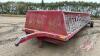 30' Rancher's Welding bale feed wagon J40