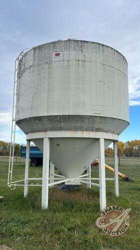 Approx 1250 Bushel Friesen Hopper Bottom Bin ( MUST BE REMOVED BY OCT. 31st 2024)