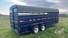 20ft Duncan T/A Stock Trailer, VIN: 2D9AJA5B91R060784, Owner: Kevin G Davidson, Seller: Fraser Auction_____________ - 4