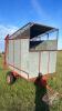 Nodge MFG. Galvanized Chaff Wagon, S/N 56112 - 3