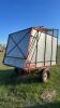 Nodge MFG. Galvanized Chaff Wagon, S/N 56112 - 5