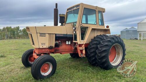 Case 1070 Agri King Tractor, 4760 Hrs Showing