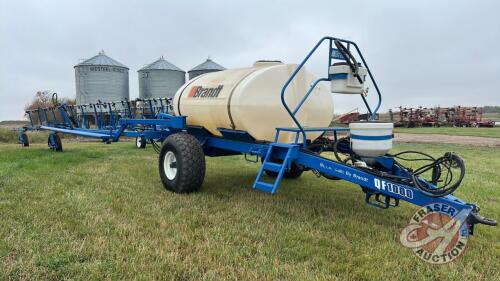 80ft Brandt QF1000 PT Sprayer, S/N 43345A