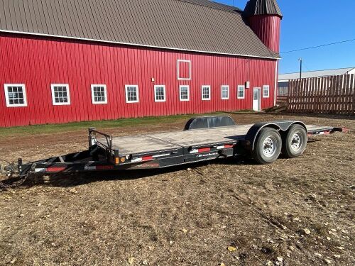 *2014 20' Rainbow Excursion t/a tilt deck flat deck trailer, VIN# 2RGBT2229E1000198 ***TOD***