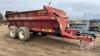 Meyer 8720 Super Spreader tandem axle vertical beater manure spreader (PARTS UNIT) J84