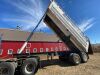 *2003 24' Load Line t/a end dump gravel trailer, VIN# 2D9ED242331012876, Owner: Gervin Stock Farms Seller: Fraser Auction__________ ***TOD, SAFETIED*** - 5