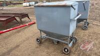 Hopper bottom feed cart (A) J45