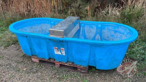 300-gal Behlen poly water trough A J34