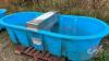 300-gal Behlen poly water trough B J34 - 2