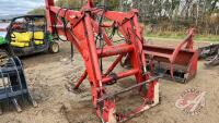 CaseIH 520 loader 7' bucket & grapple J109