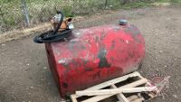 skid tank with Gas Boy 12-volt pump J87