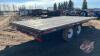 2021 Rainbow Excursion 18' tandem axle deck over flat deck trailer VIN# 2RGBH1823M1002708 Owner: Berkley L Holstein Seller: Fraser Auction __________________________________________J140 - 9