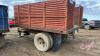 10' x 7' grain box trailer with hoist J138 (Red) Owner: Robert G Deleau Seller: Fraser Auction _________________________________ - 4