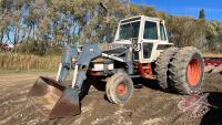 Case 1370 tractor with Allied 794 loader J155 s/n8771669