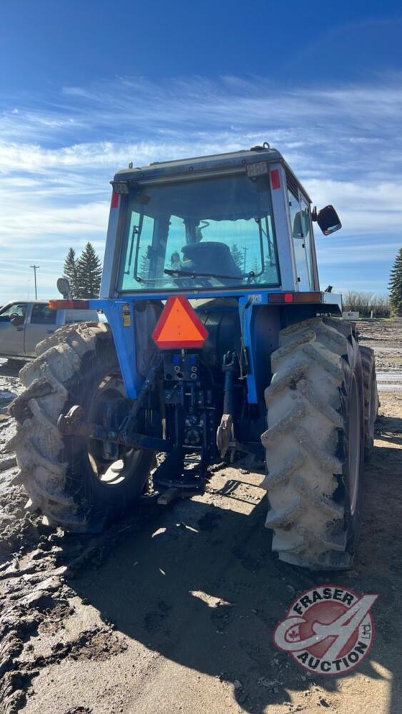 Landini 9880 MFWD tractor with Quicke 660 loader (ENGINE HAS