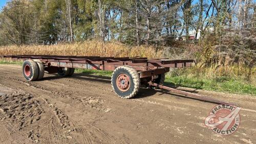 33' steel tube deck bale wagon J71