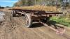 33' steel tube deck bale wagon J71 - 2