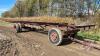 33' steel tube deck bale wagon J71 - 6