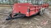 CaseIH 595 t/a manure spreader J128 s/n0335543 - 3