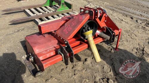 4' buhler FarmKing 3pt rototiller J40