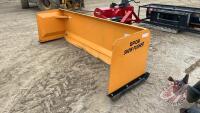 9’ Industries America SP09 snow pusher for skid steer, snSP09202224956 J160