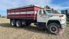 1986 Ford F-900 tandem axle grain truck, 110,201 showing, SAFETIED, VIN# 1FDYL90NXGVA33798, Owner: More Farms Ltd., Seller: Fraser Auction_______________ - 6