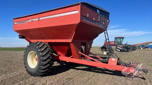 Unverferth 7250 grain cart, s/n B21-180-144