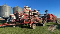 29ft Morris 9000 Air Seeder w/ Case IH 8100 130-Bus Dual Compartment Air Cart