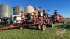 29ft Morris 9000 Air Seeder w/ Case IH 8100 130-Bus Dual Compartment Air Cart - 23