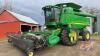 JD 9760 STS Combine, 2534 Roto Hours Showing, 3755 Engine Hours Showing, S/N S711764 - 3