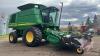 JD 9760 STS Combine, 2534 Roto Hours Showing, 3755 Engine Hours Showing, S/N S711764 - 7